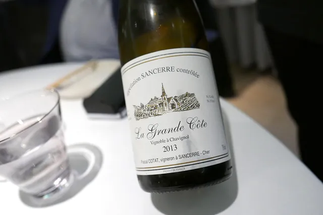 A bottle of François Cotat La Grande Côte 2013