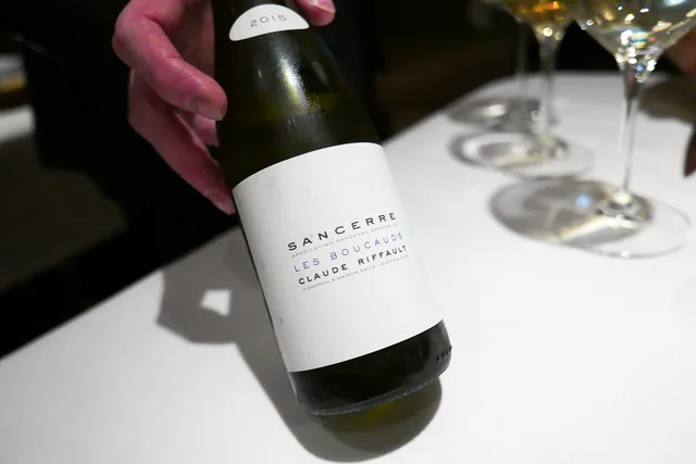 A bottle of Claude Riffault Les Boucauds 2015