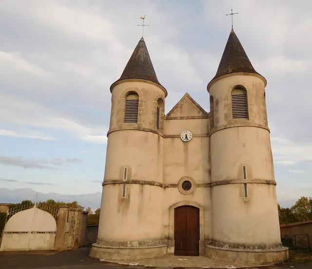 The Saint-Julien church in Bannay