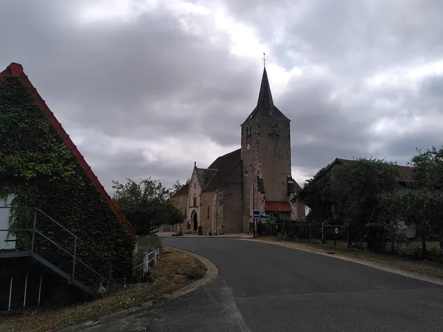 The church of Sainte-Gemme-en-Sancerrois